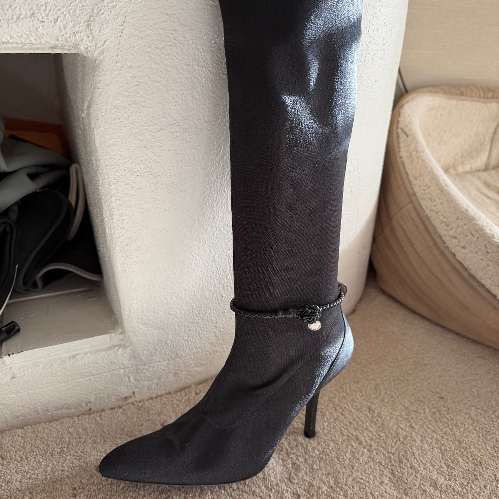 Ted Baker Stretch Sock Upper Calf Height boot - US9